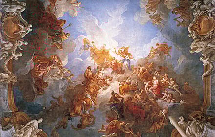Francois Lemoyne - The Apotheosis of Hercules'