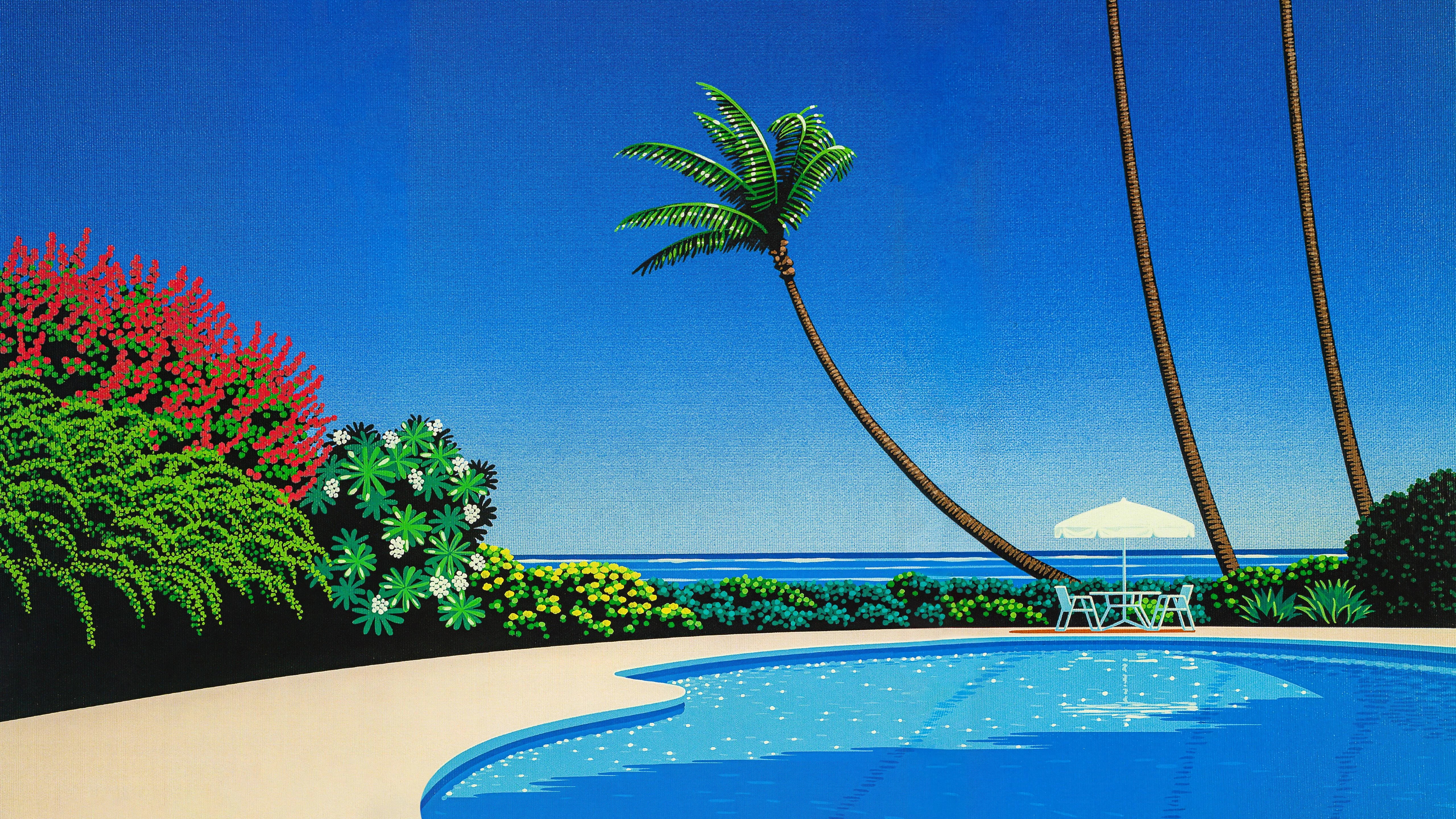 Shade of Palm Grove II by Hiroshi Nagai picture 1 of 1
