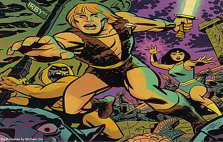 Thundarr the Barbarian by Michael Cho'