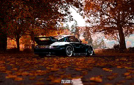 Porsche 911 GT2 RWB in Autumn by TilianXposed'