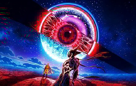 Saitama VS Garou 2240*1400'