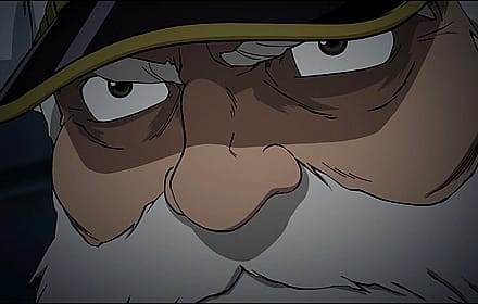 Admiral Okita from Space Battleship Yamato'