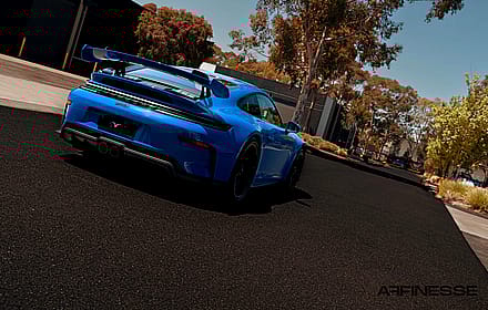 992.2 Porsche GT3 Lugano blue'