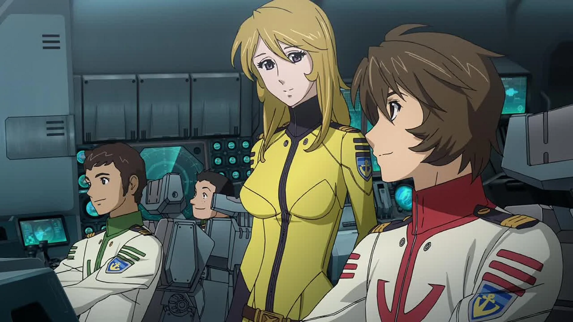 Space Battleship Yamato 2199 - Shima, Mori, and Kodai picture 1 of 1