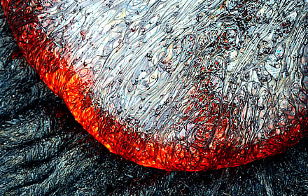 Close up shot of lava 2560 × 1280'