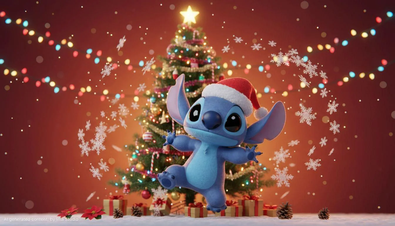 Stitch Xmas 16:9 Wallpaper picture 1 of 1