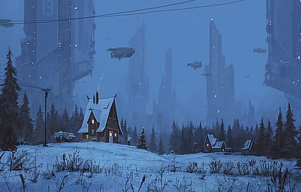 Christmas 2350 by Stefan Koidl'