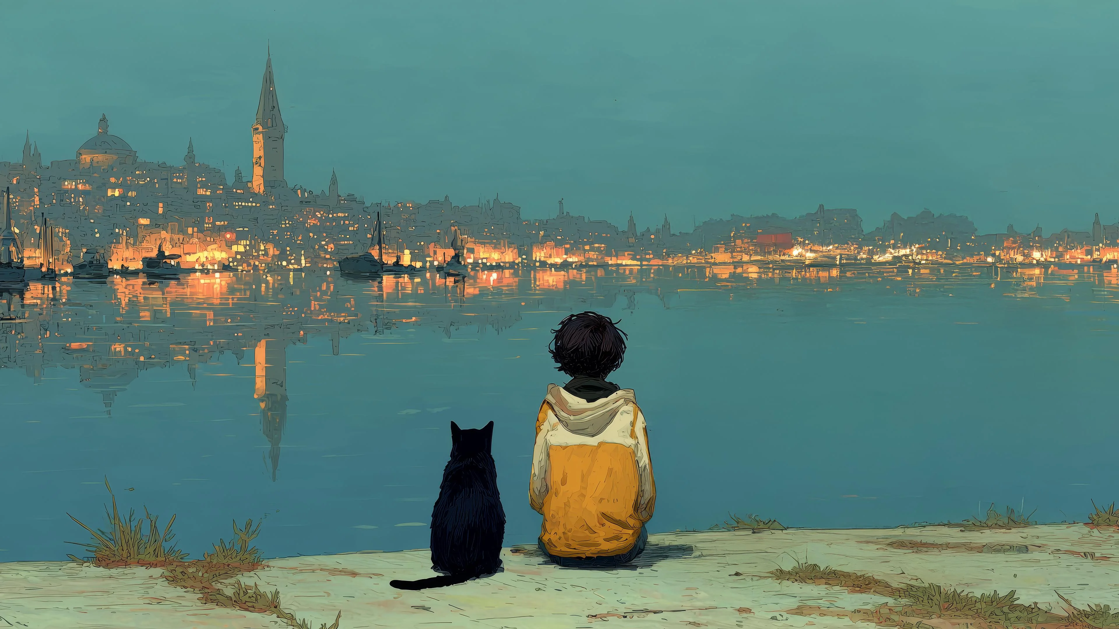 Quiet City at Dusk picture 1 of 1