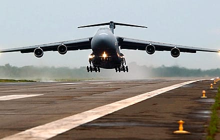 C-5 Galaxy Takeoff'