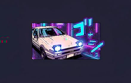 Initial D wallpaper by me'