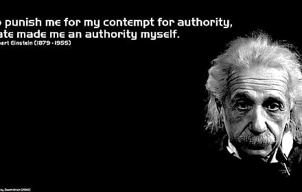 Einstein on Authority'