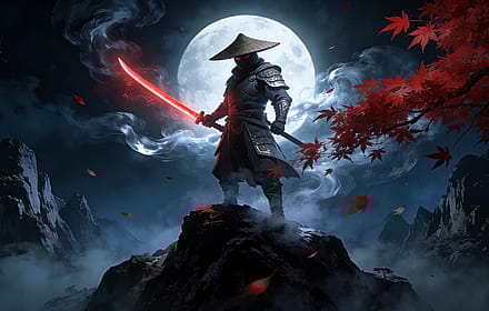 Mysterious ninja warrior'