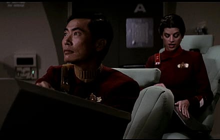 Kobayashi Maru - Saavik and Sulu'