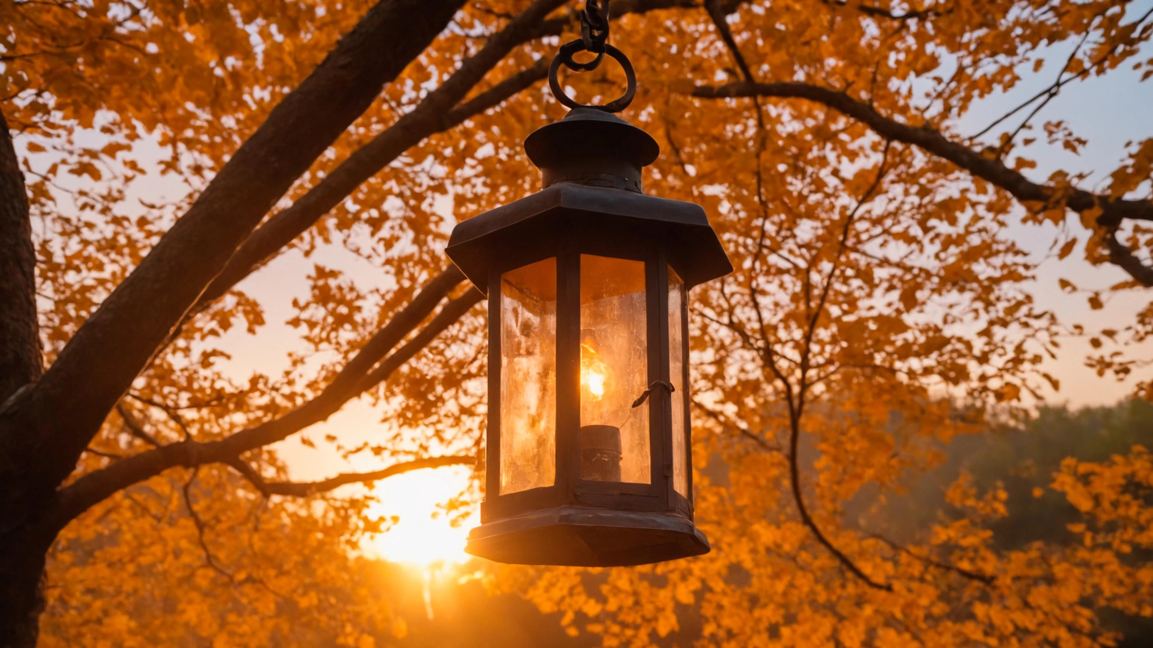 Autumn Lantern Wallpaper picture 1 of 1