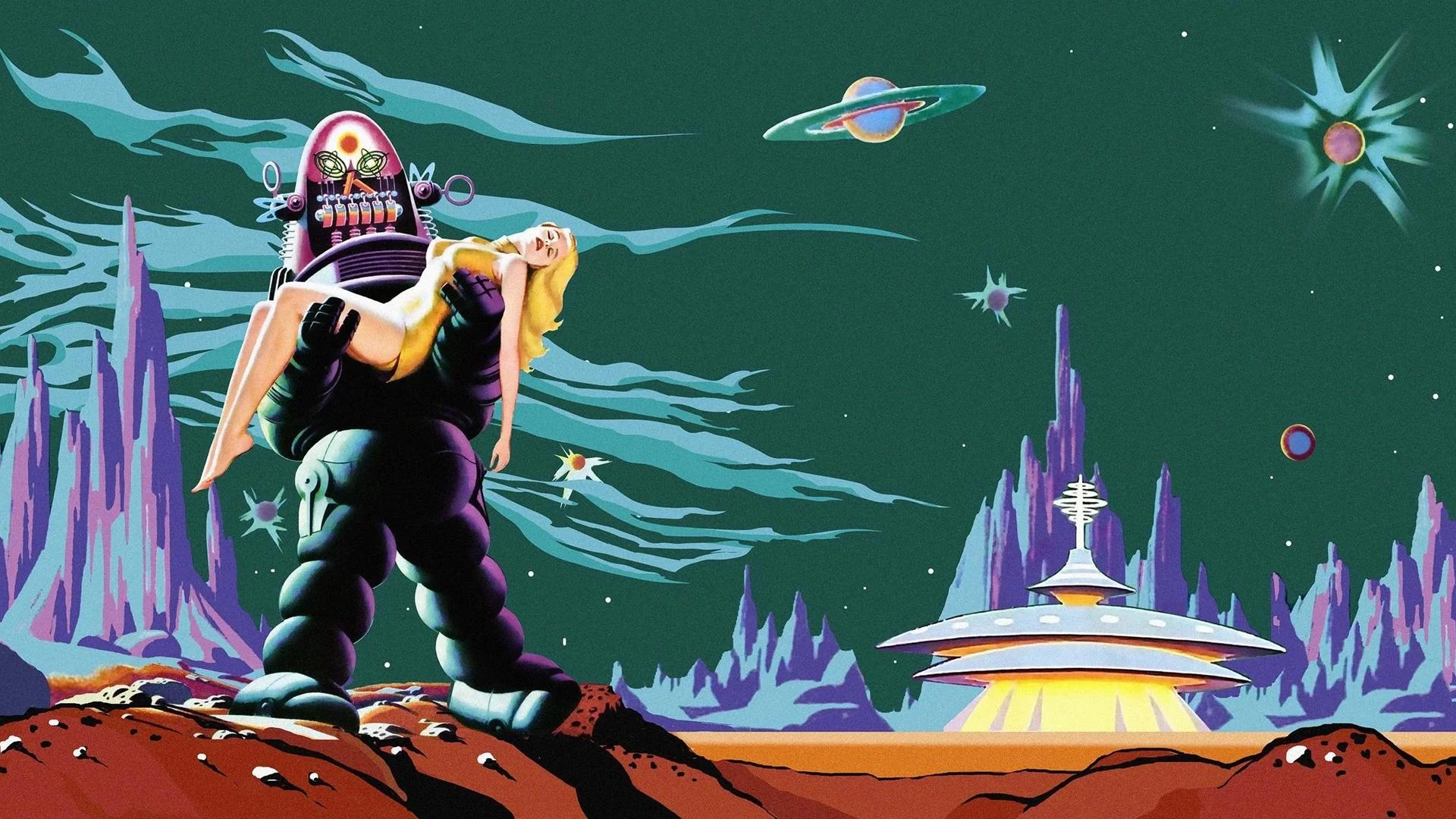 Forbidden Planet - Robbie and Damsel picture 1 of 1