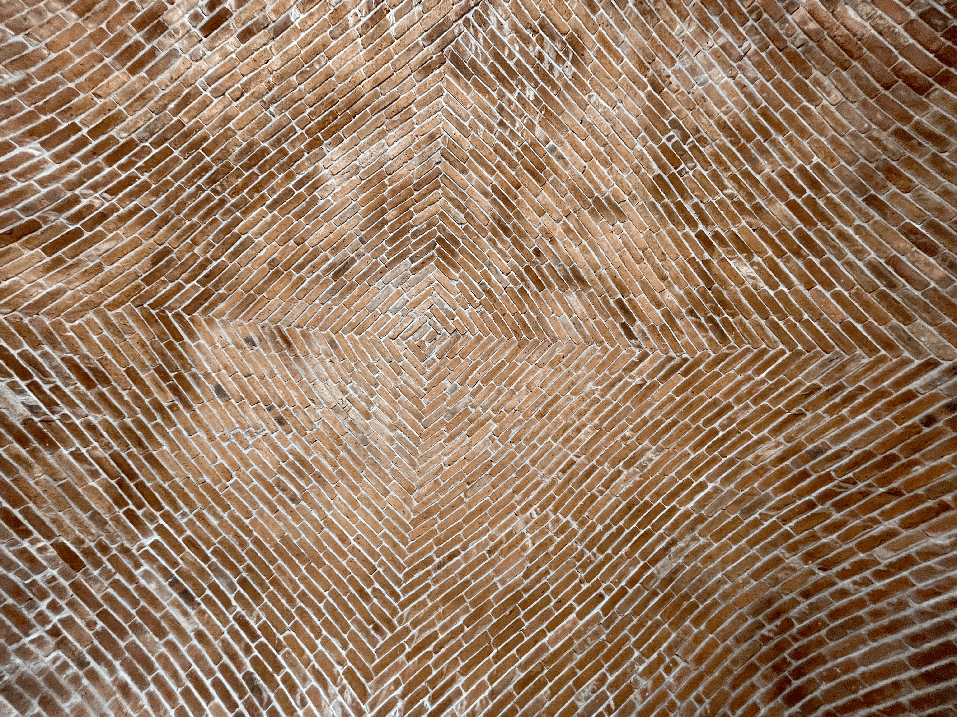 Photo I took of a brick vaulted ceiling picture 1 of 1