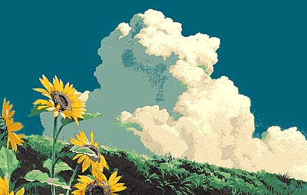 Gruvbox theme wallpaper'