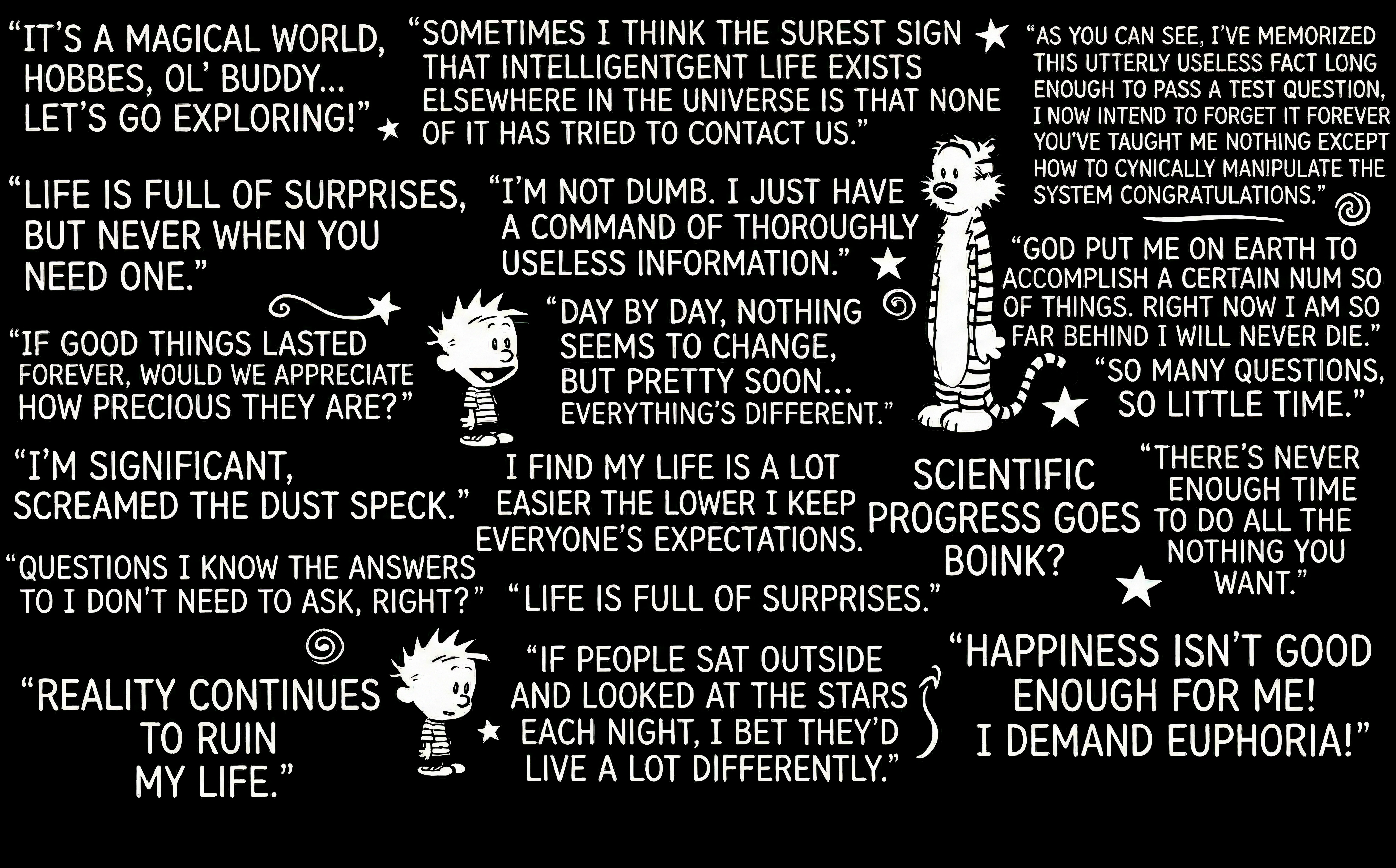 Calvin & Hobbes Quotes picture 1 of 1
