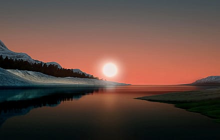 Frozen Shores, Burning Sky'