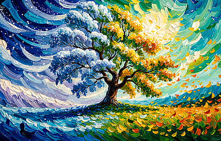 Winter fades and spring arrives'