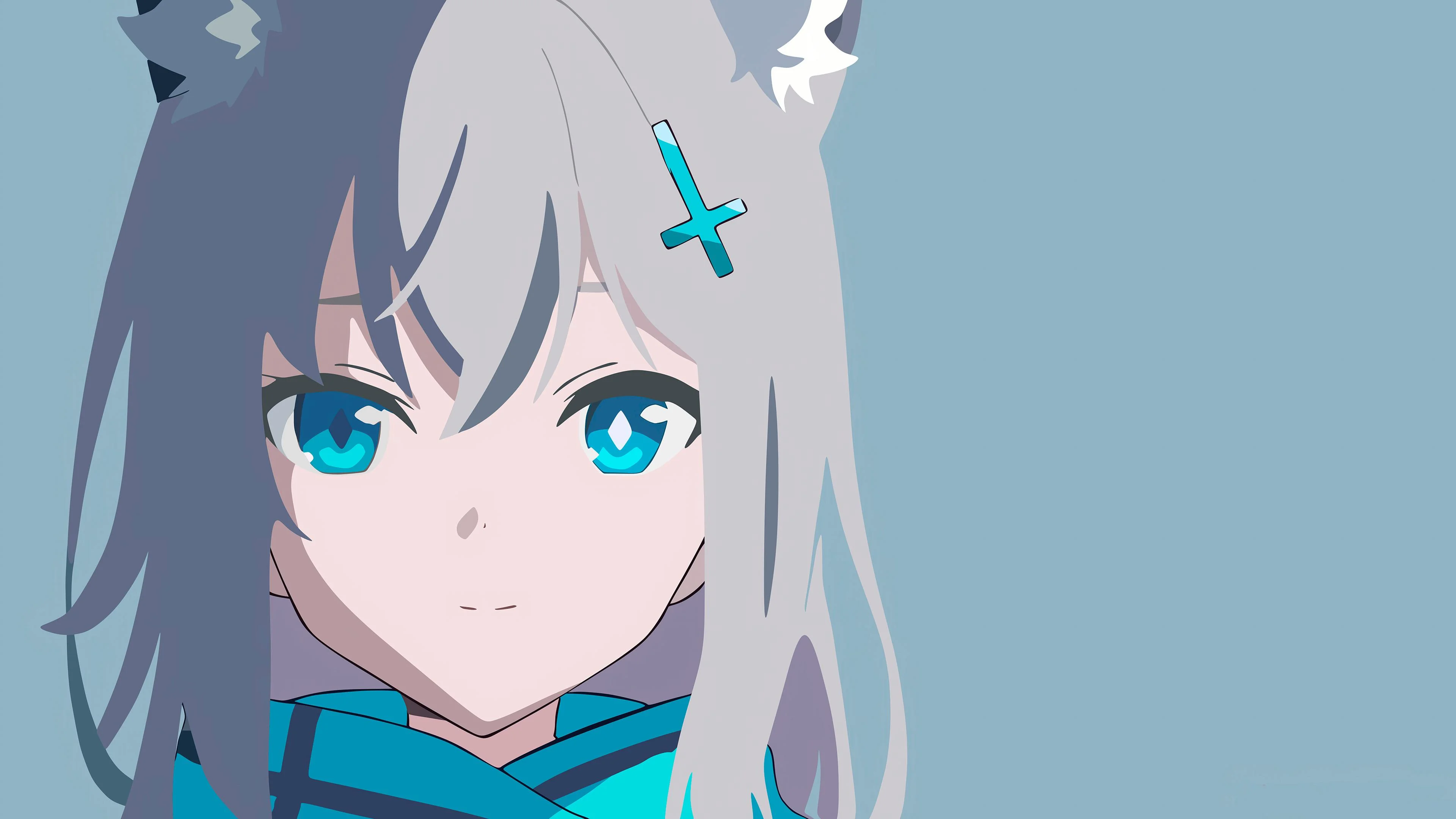 Shiroko Minimalistic Wallpaper picture 1 of 1