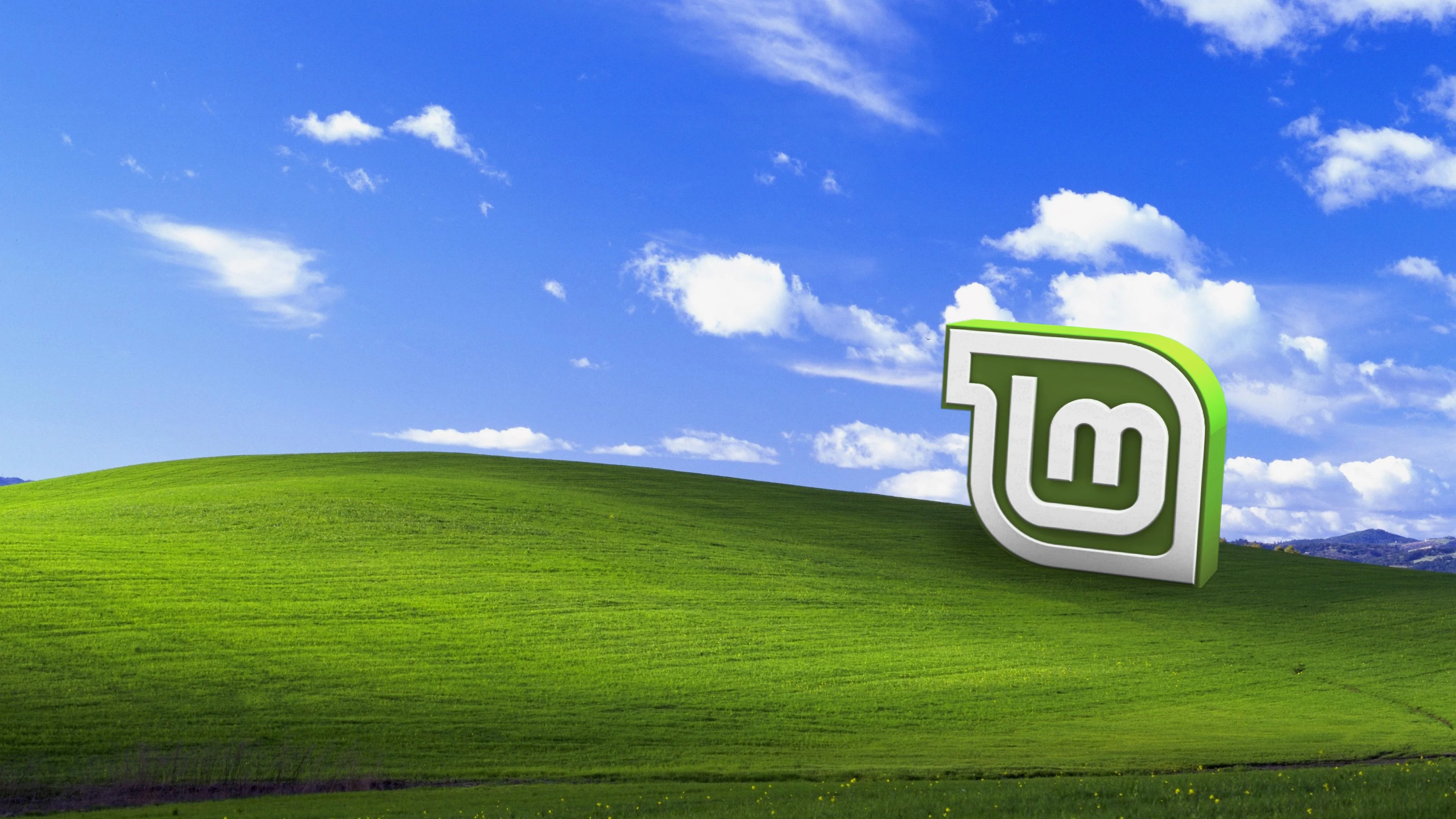 XP wallpaper for Linux Mint users picture 1 of 1