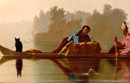 Fur Traders Descending the Missouri - George Caleb Bingham'