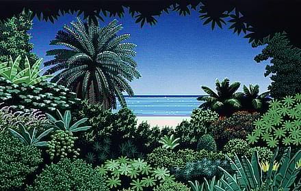 Coastline at Lover's Point III, 1993 by Hiroshi Nagai'