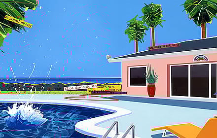 House with pool by Akira Watanabe'