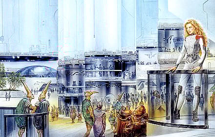 To Trade the Stars by Luis Royo'