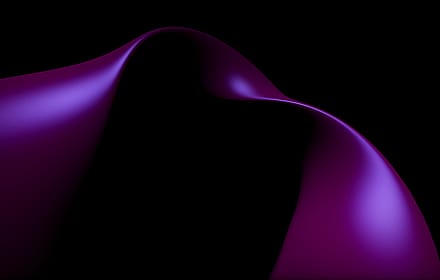 Purple After Dark Mobius Loop Twist'