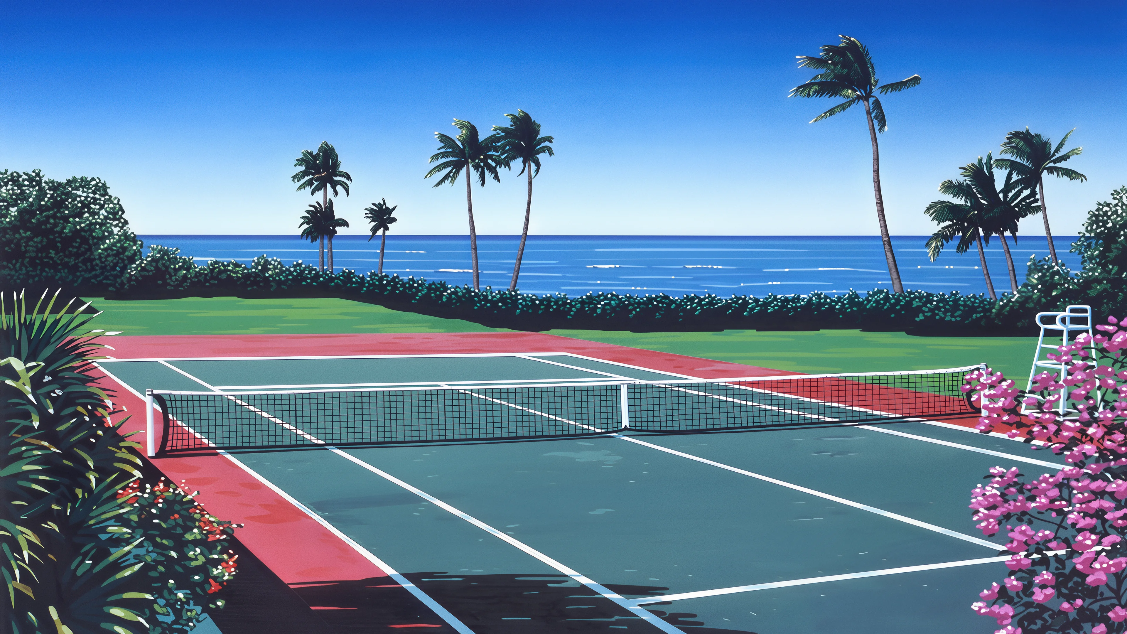 Tennis court by Hisao Kawada picture 1 of 1