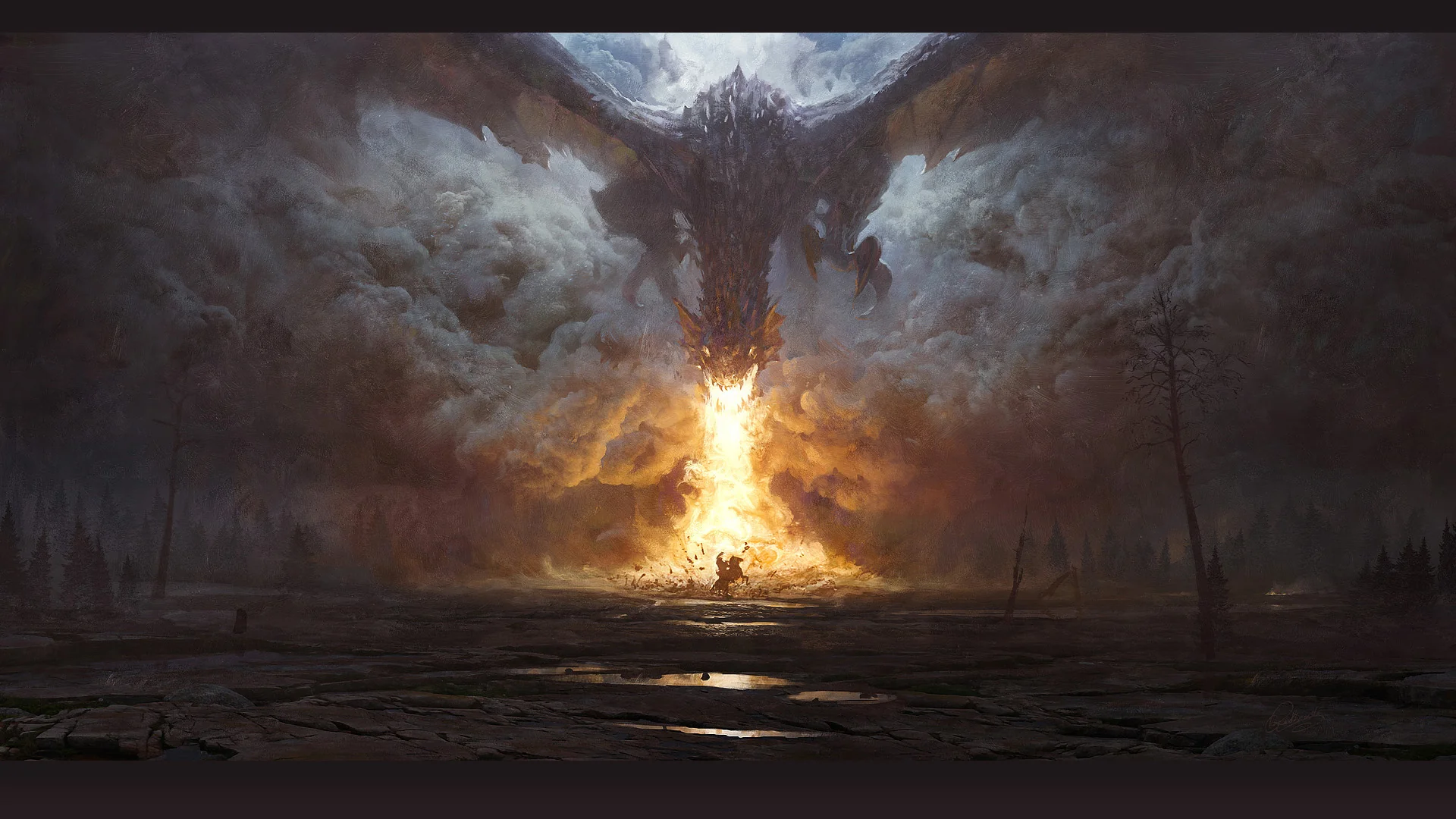 Dragon-fire 1920 × 1080 picture 1 of 1