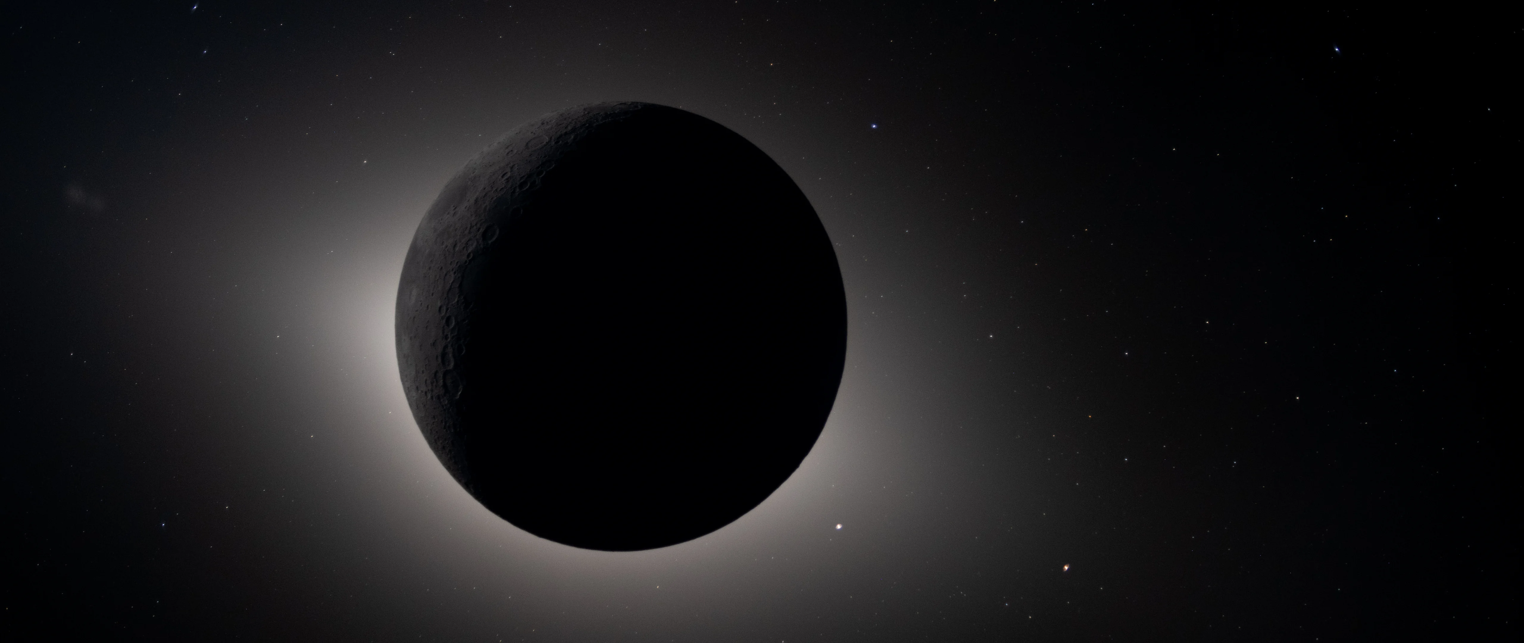 Artemis II Solar Eclipse photo - OLED friendly! picture 1 of 1