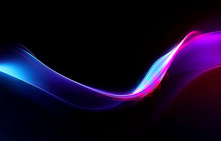 Colorful Abstract Wave Light'