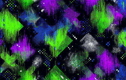 Colorful Abstract Geometric Grunge'