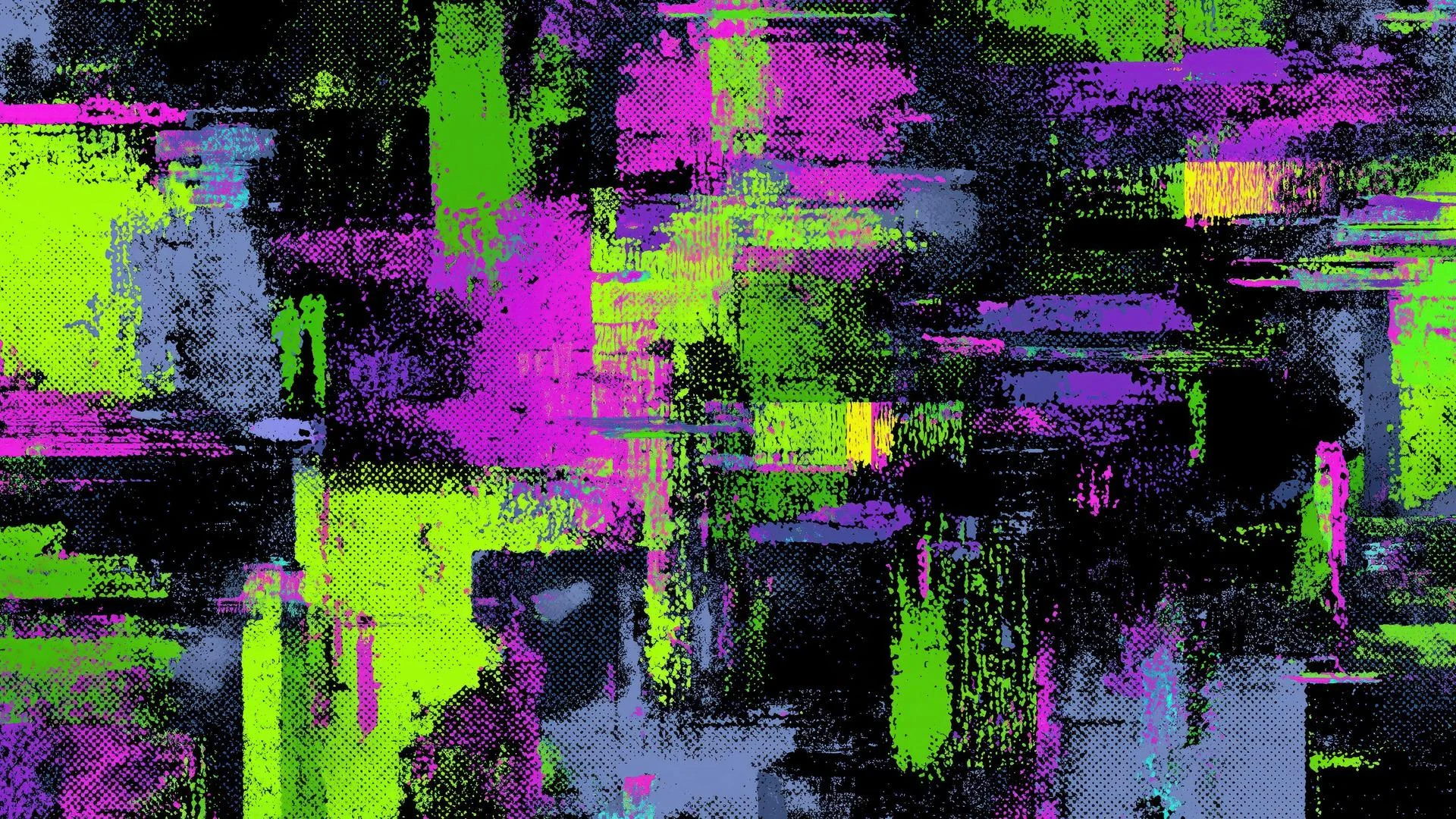 Abstract Neon Graffiti Art picture 1 of 1