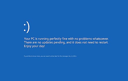 Blue Screen of Life'