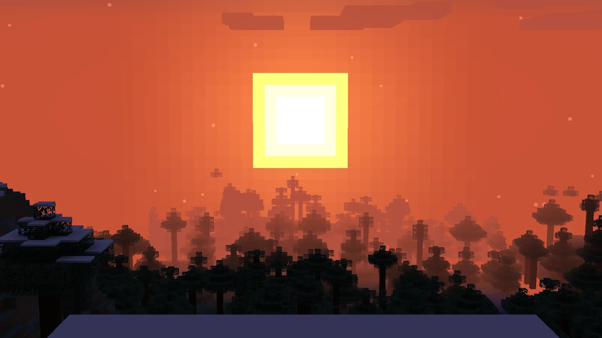 Minecraft FHD for Desktops, sunset picture 2 of 2