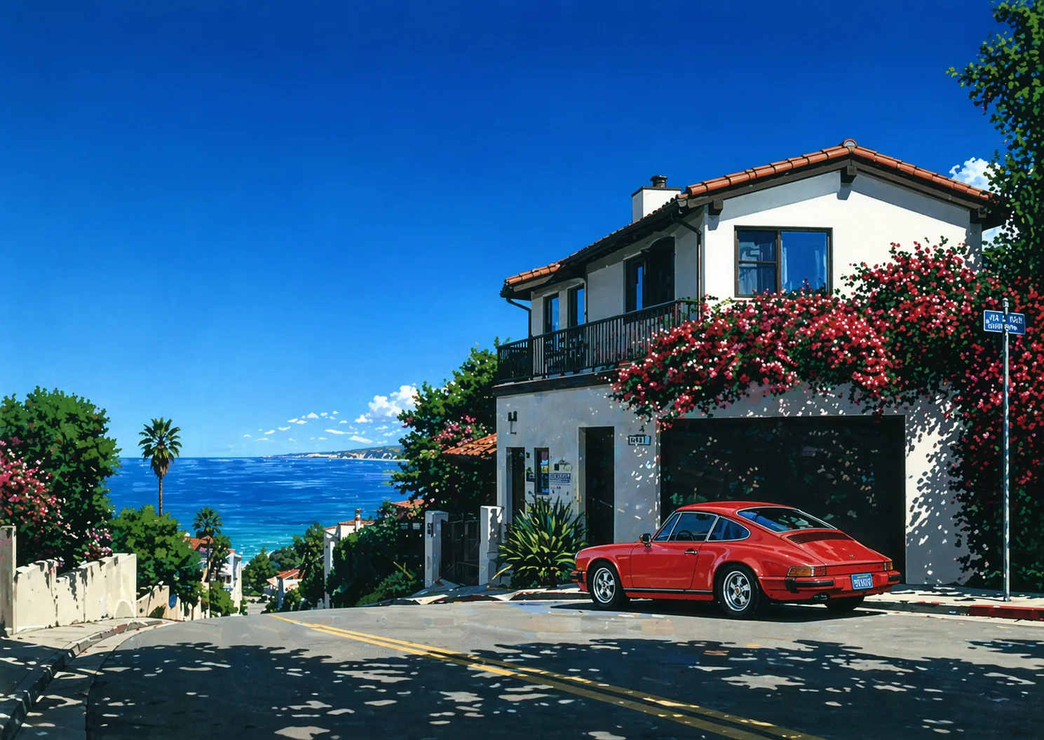 Vacation – A Hiroshi Nagai Style Poster picture 1 of 1