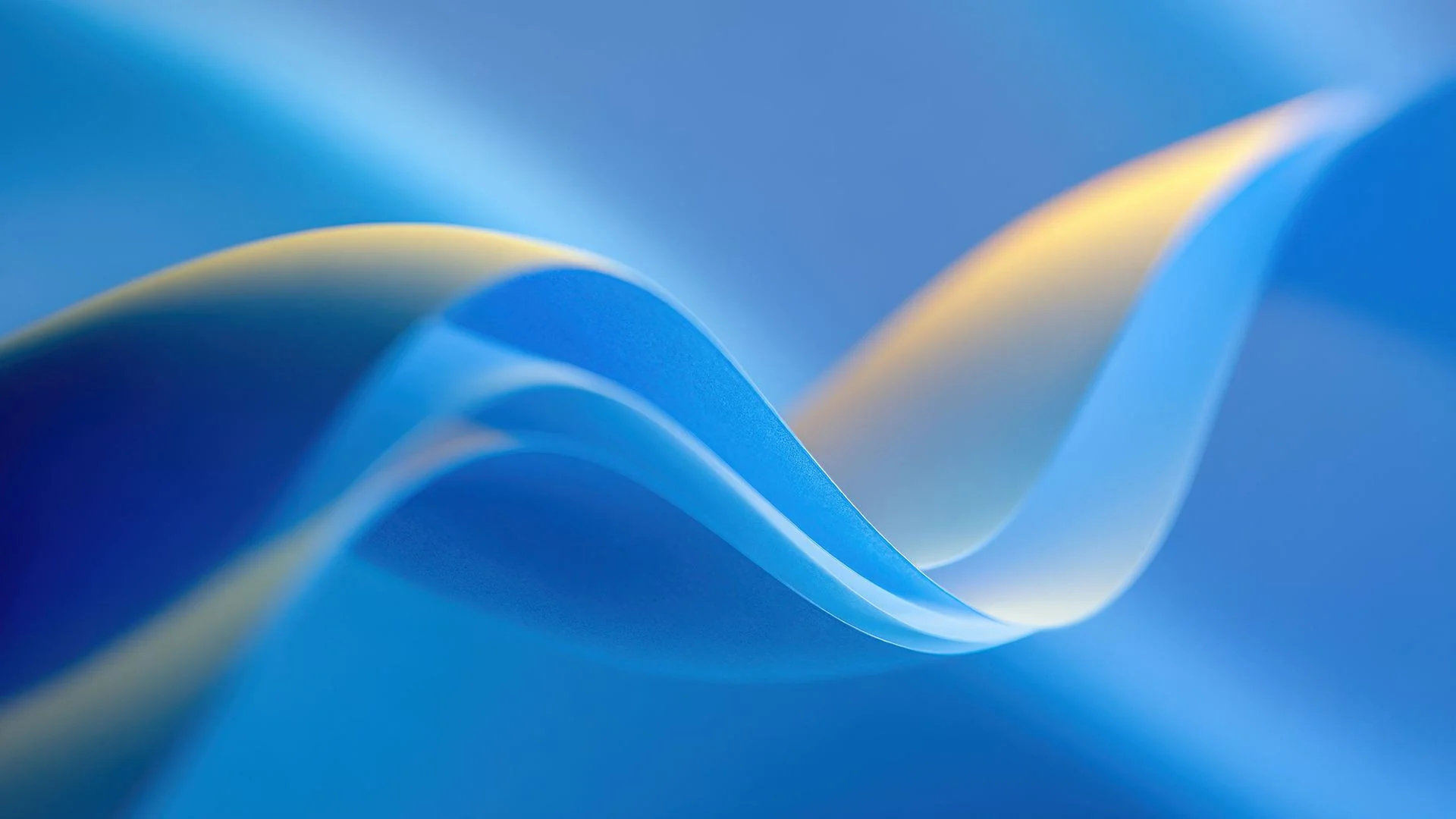 Abstract Blue Waves on Soft Background picture 1 of 1