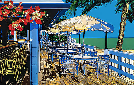 SEA SIDE BAR, 1991 by Eizin Suzuki'