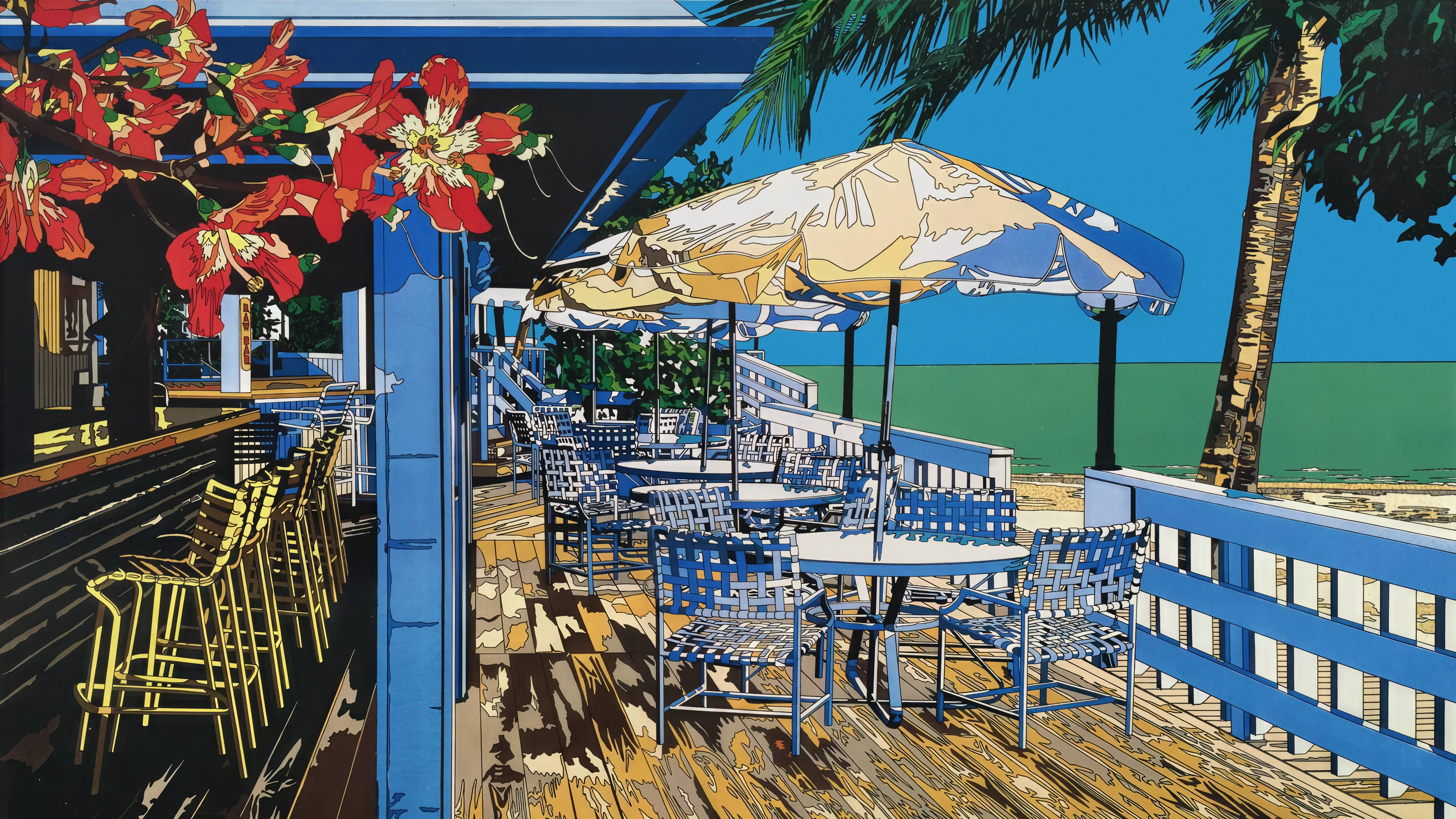 SEA SIDE BAR, 1991 by Eizin Suzuki picture 1 of 1