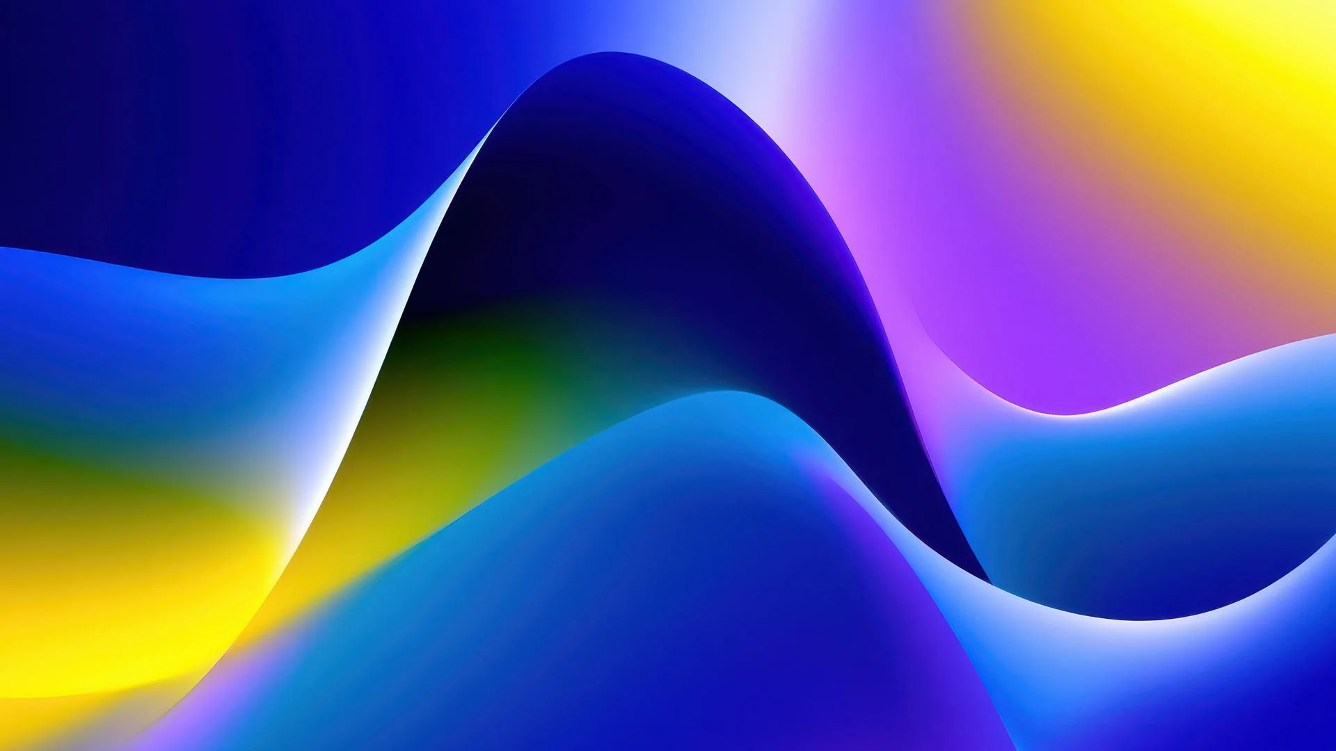 Vibrant Abstract Waves in Gradient Colors picture 1 of 1