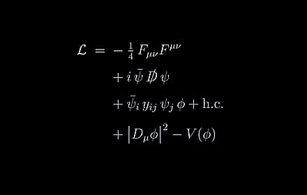 Standard Model Lagrangian—The Equation of Everything'