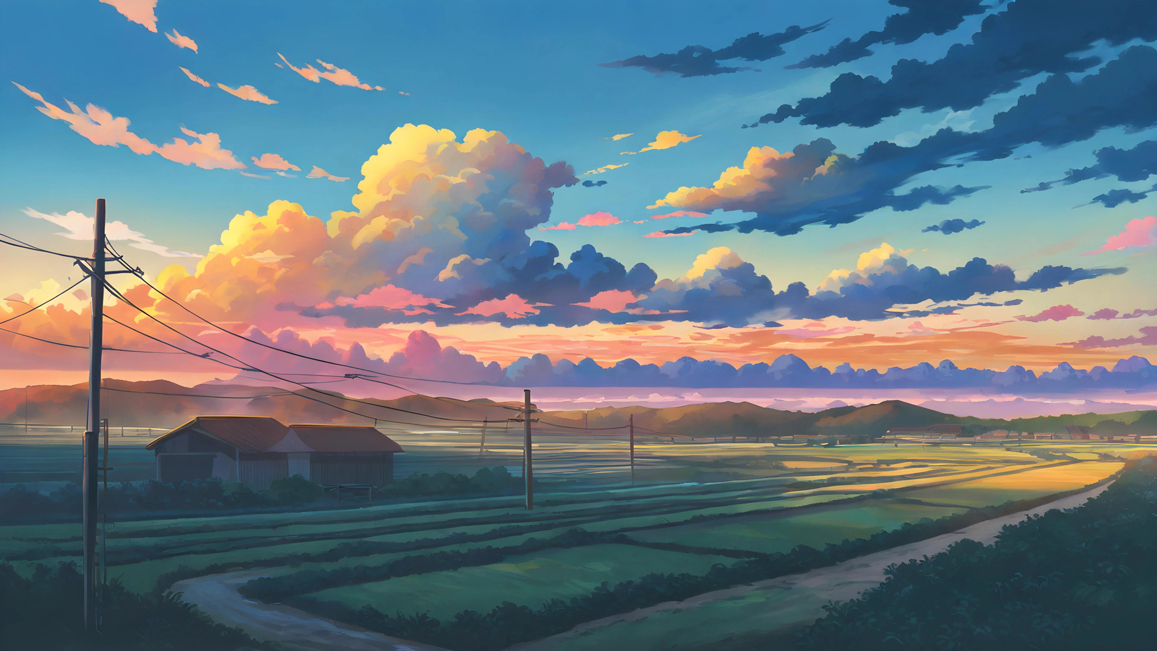 Summer rice fields picture 1 of 1