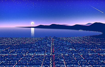 Blue city by /u/FaithlessnessDue2763'
