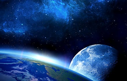 Earth, Moon, and Stars'