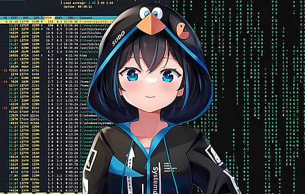 Arch Linux Chan by Ravimo Arch Linux'