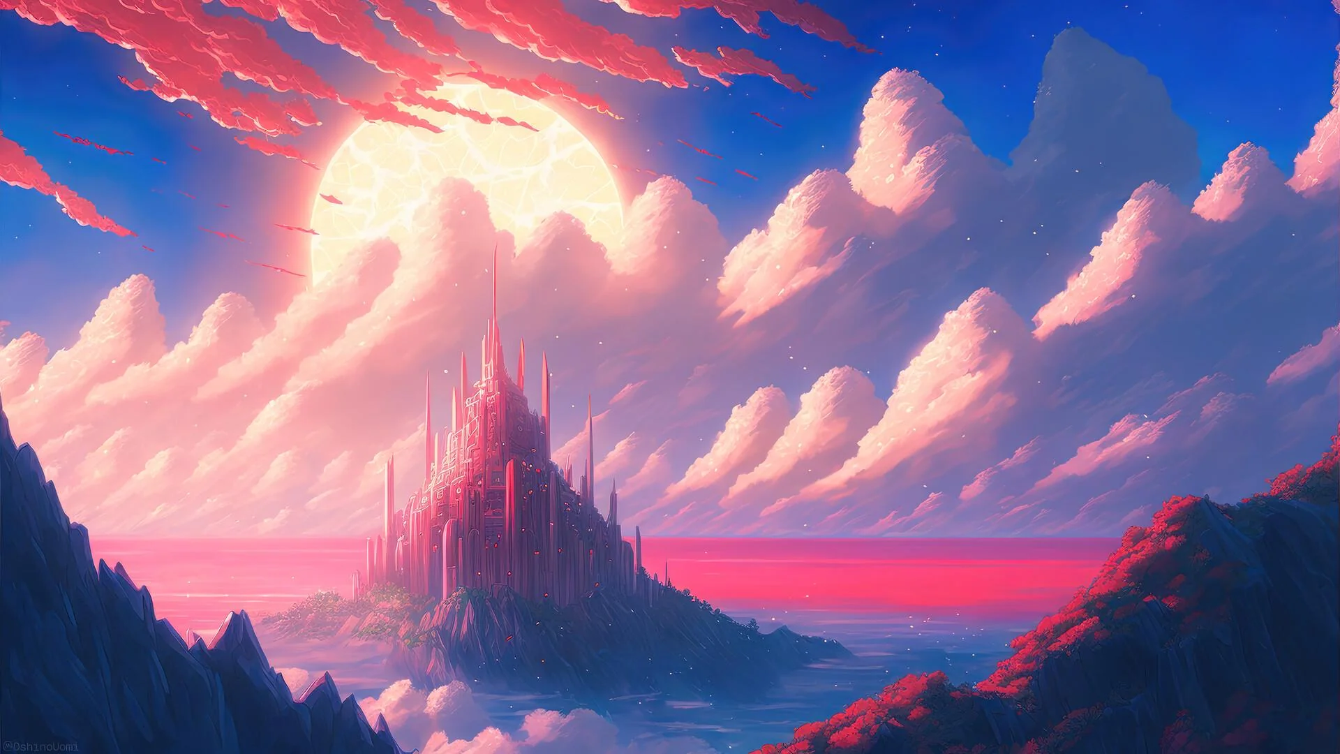 Fantasy Castle in the Sky picture 1 of 1